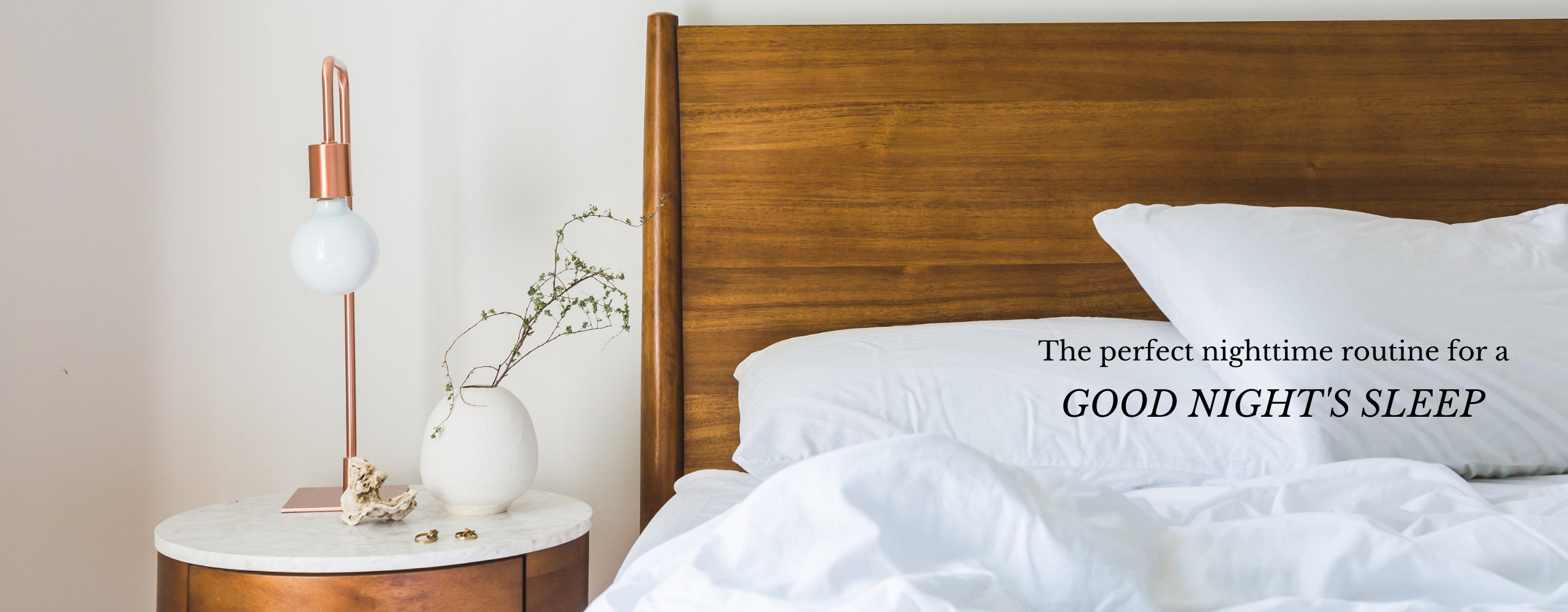The perfect nighttime routine for good sleep
